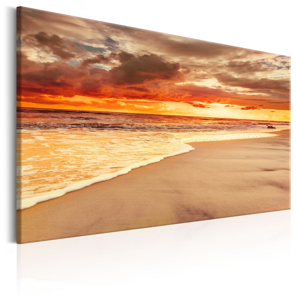 Bimago - Tableau - Beach: Beatiful Sunset II - Décoration, image, art | Paysages | Levers et couchers de soleil | - Tableaux, peintures
