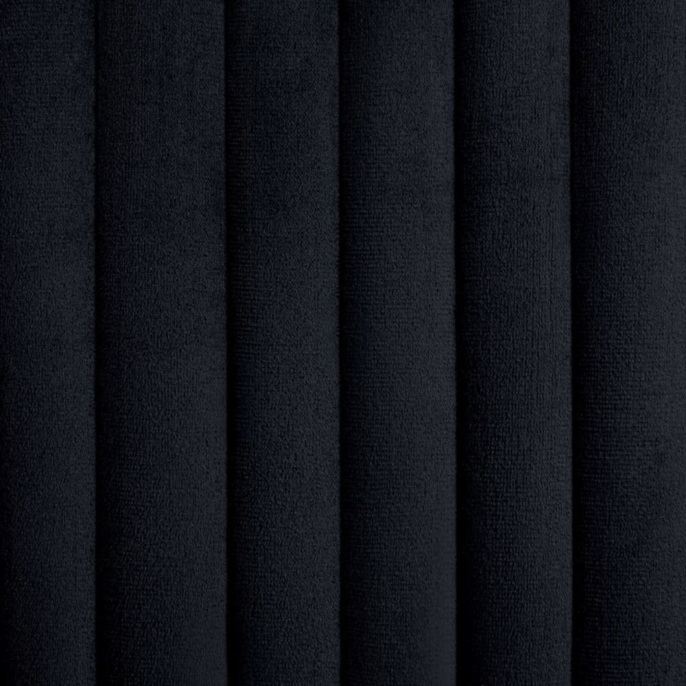 marque generique - Icaverne - Chaises de cuisine gamme Chaises de salle à manger 6 pcs Noir Velours - Chaises