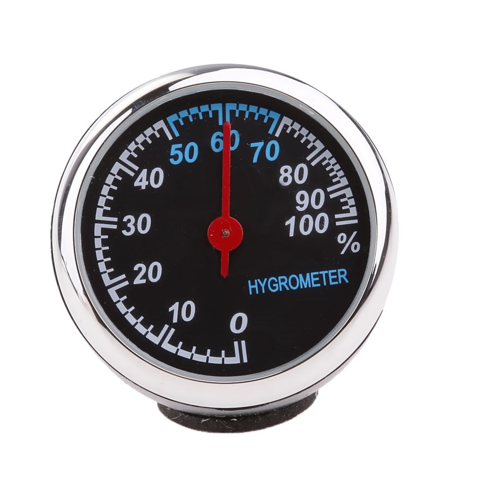 marque generique - tableau de bord de la voiture hygromètre analogique pointeur du compteur d'humidité - Horloges, pendules