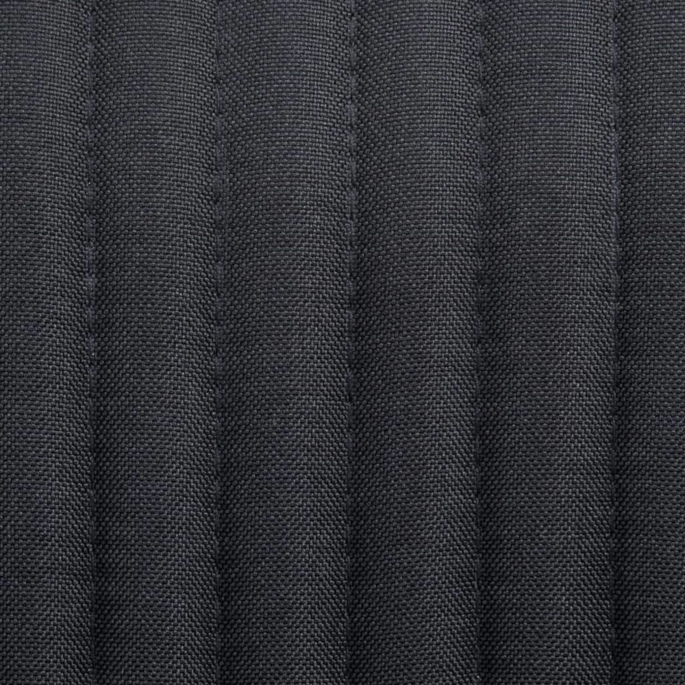 marque generique - Icaverne - Chaises de cuisine selection Chaises de salle à manger 2 pcs Noir Tissu - Chaises