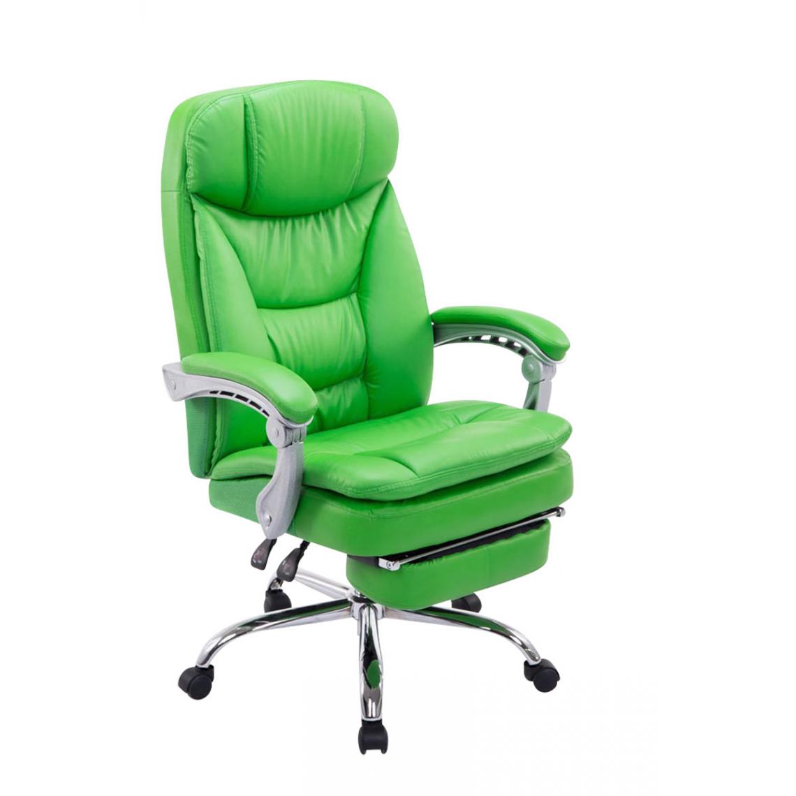 Icaverne - sublime Chaise de bureau serie Thimphou Troy couleur vert - Chaises