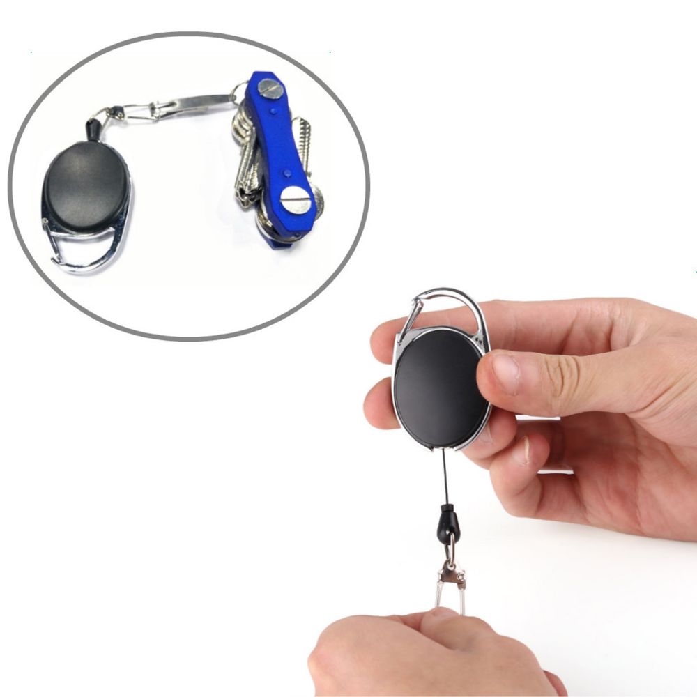 marque generique - écarteur Key,Key retractable reel,pince rétractable clé,Porte-clés - Objets déco