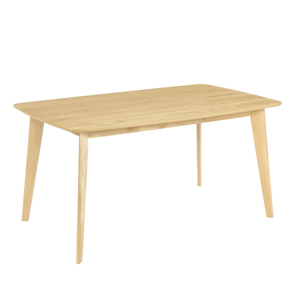 Rendez Vous Deco - Table rectangulaire Oman 150 cm en bois clair - Tables à manger