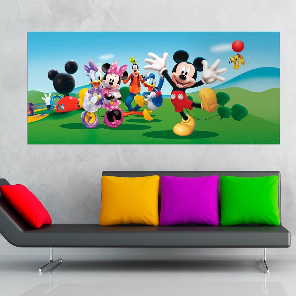 Bebe Gavroche - Poster géant La Maison de Mickey Disney 202X90 CM - Affiches, posters