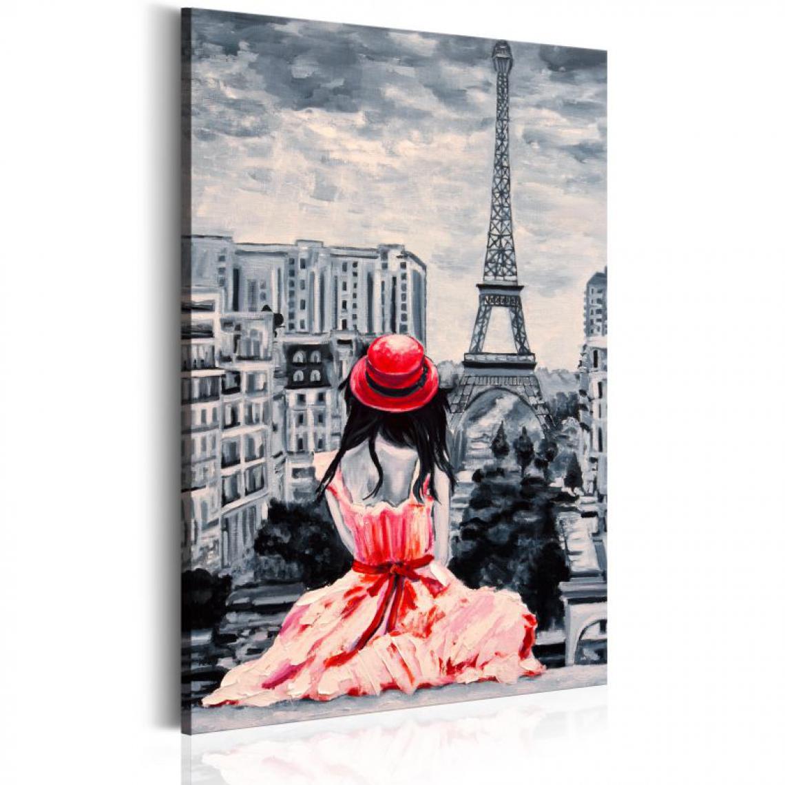 Artgeist - Tableau - Romantic Paris .Taille : 80x120 - Tableaux, peintures
