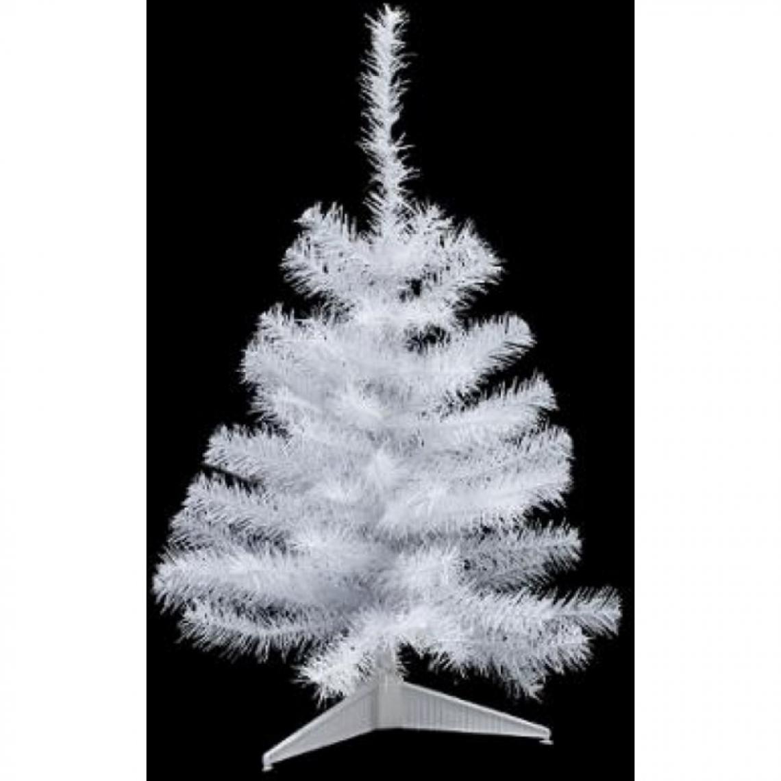 Ac-Deco - Sapin artificiel blanc - 70 cm - Elegant - Sapin de Noël