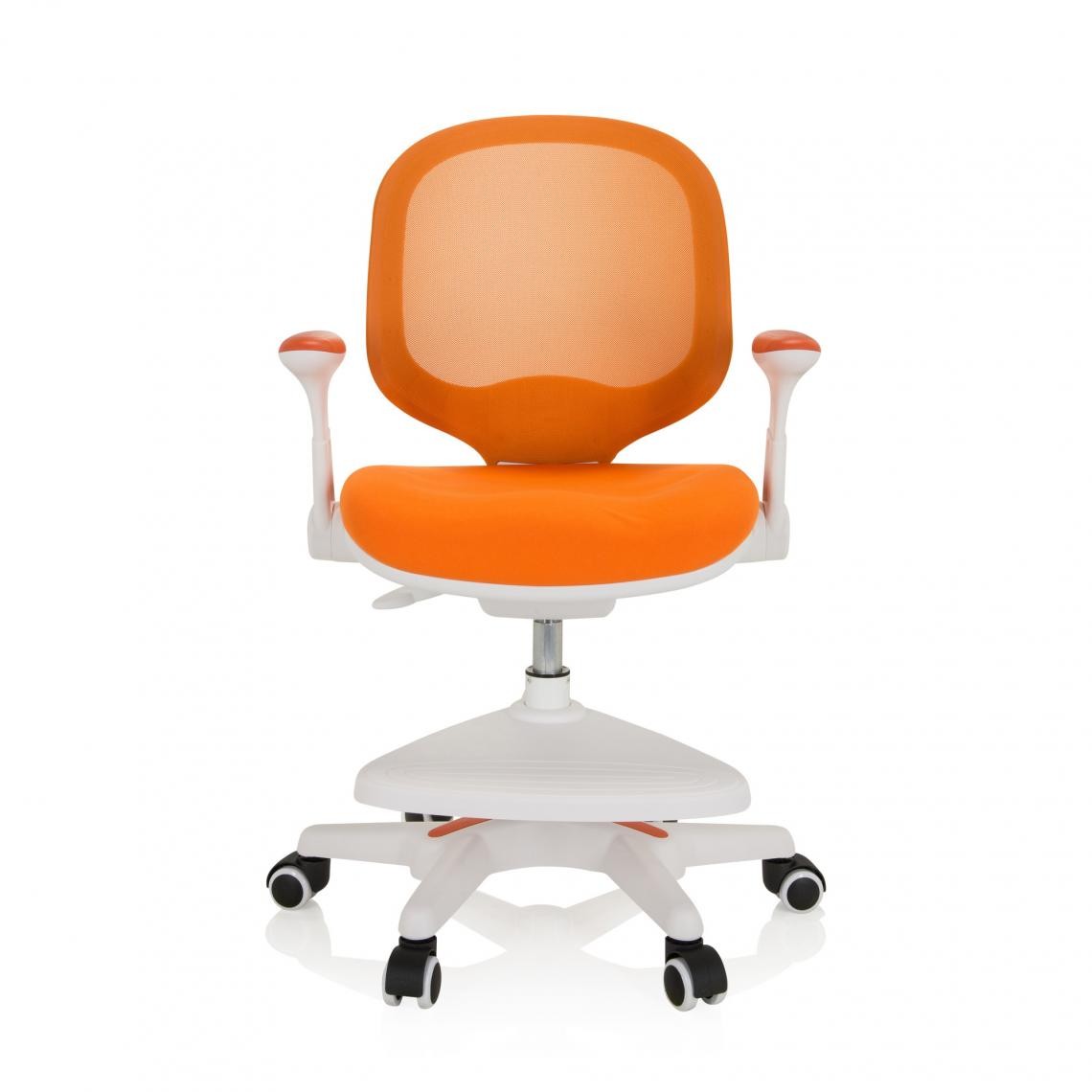 Hjh Office - Chaise de bureau pour enfant KID ERGO Tissu/Tissu maille orange hjh OFFICE - Chaises
