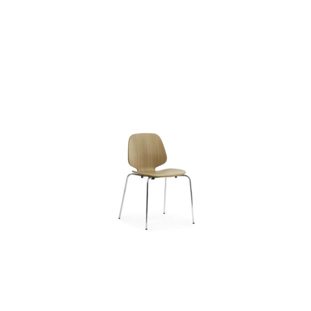 Normann Copenhagen - My Chair - Chêne - chrome - Chaises