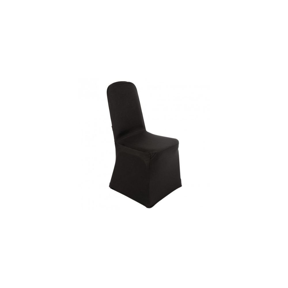 Materiel Chr Pro - Housse de chaise de banquet noire Bolero - Noir - Chaises