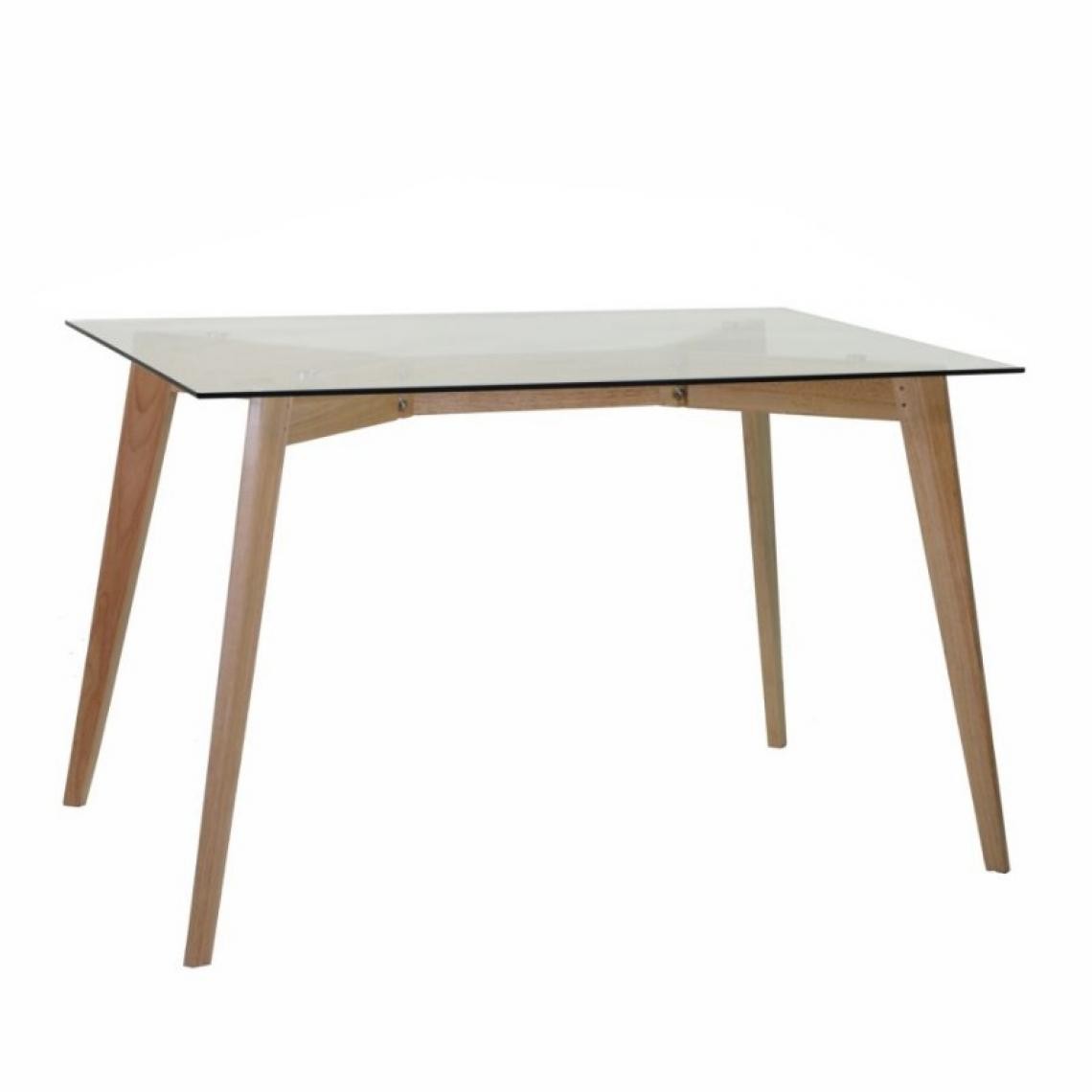 Webmarketpoint - Table rectangulaire en bois 120x80x74h cm - Tables à manger