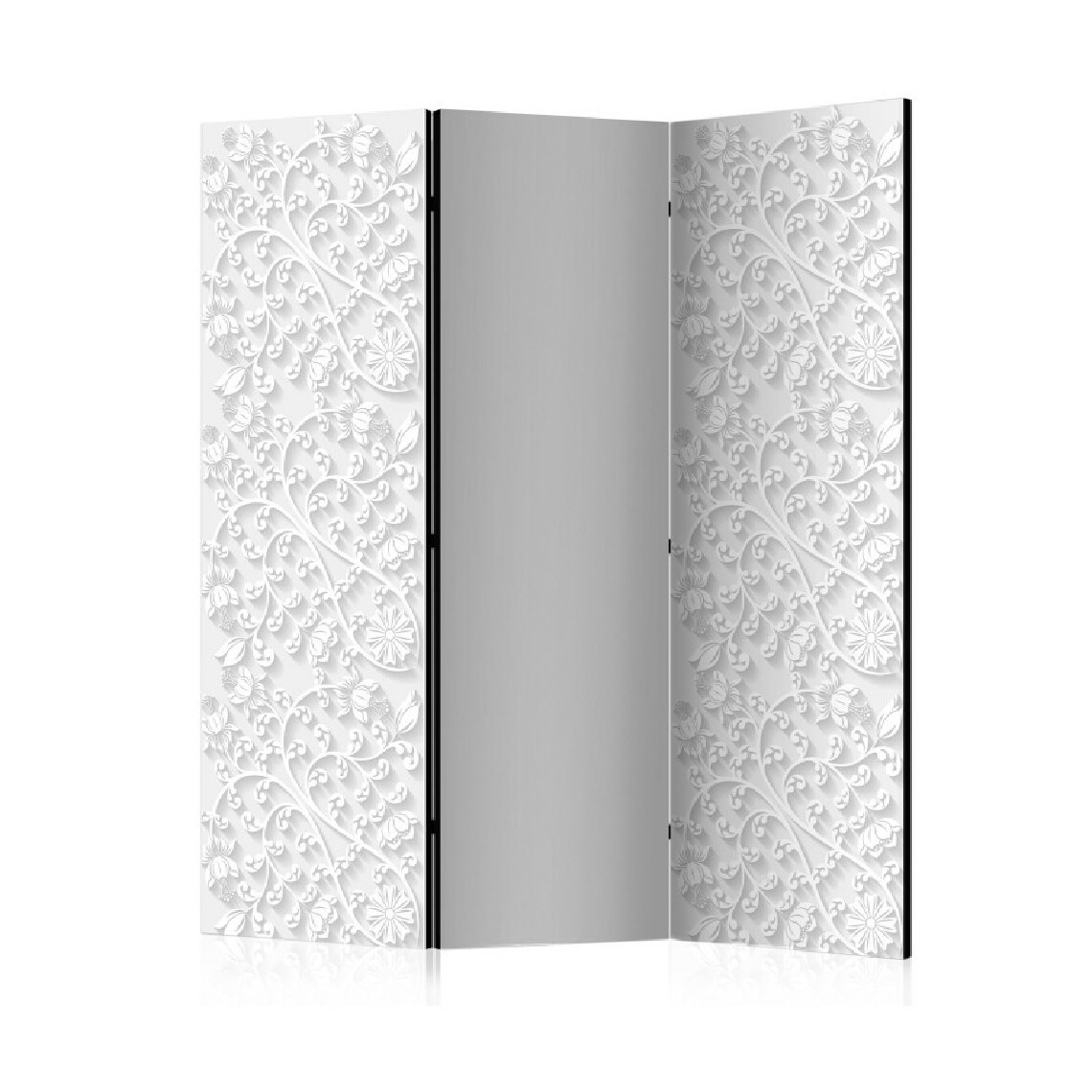 Artgeist - Paravent 3 volets - Room divider – Floral pattern I 135x172 - Paravents