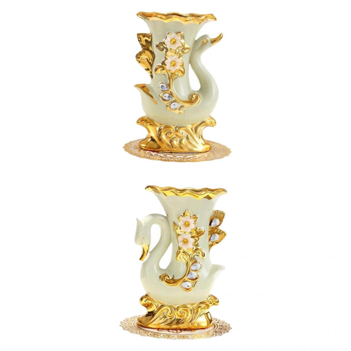 marque generique - Style européen Vase En Céramique Fleur Titulaire - Vases