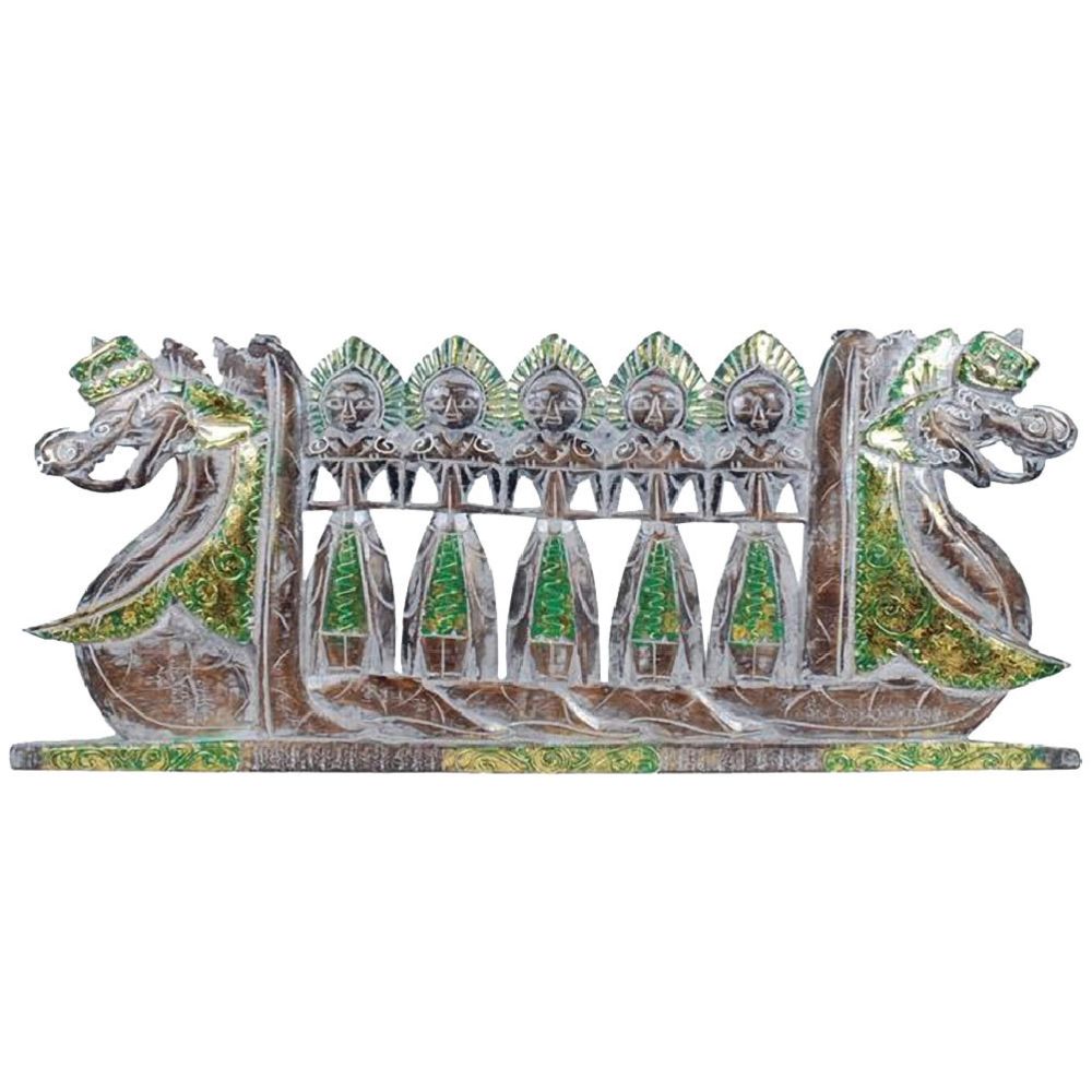Signe - Dragon décoration murale de bois - Cadres, pêle-mêle