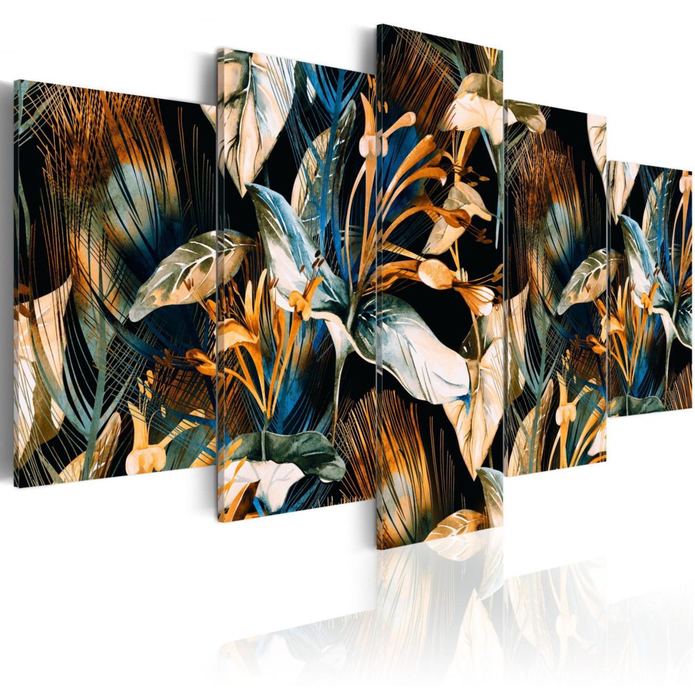 Artgeist - Tableau - Garden of the Jungle 100x50 - Tableaux, peintures