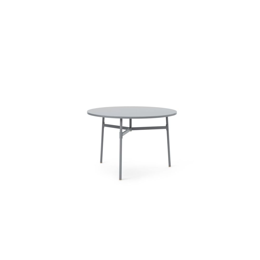 Normann Copenhagen - Table ronde Union - Ø 110 x H 74,5 cm - gris - Tables à manger