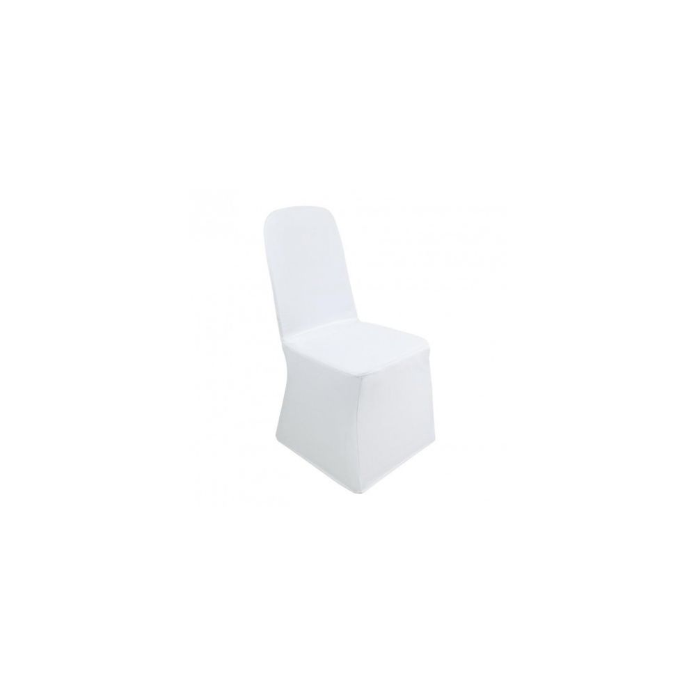 Materiel Chr Pro - Housse de chaise de banquet blanche Bolero - Blanc - Chaises