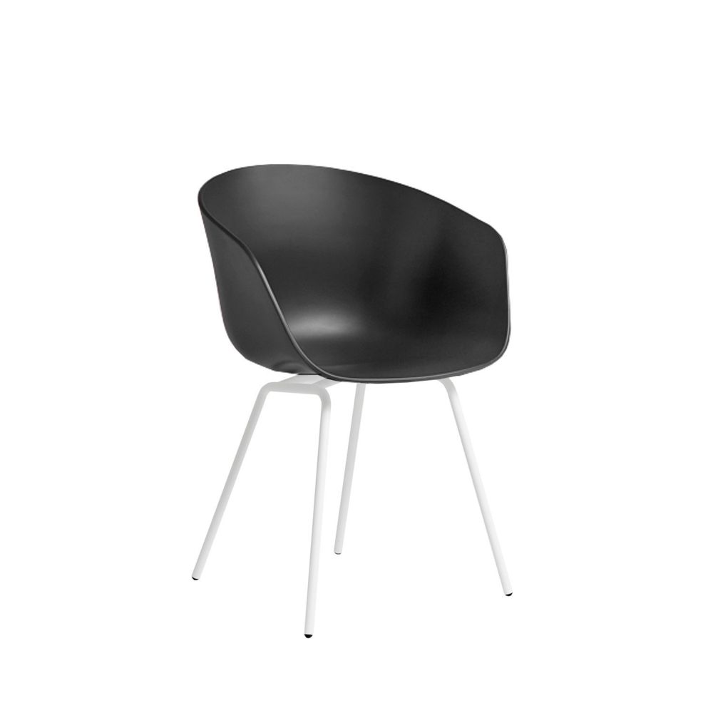 Hay - About a Chair AAC 26 - blanc - noir - Chaises