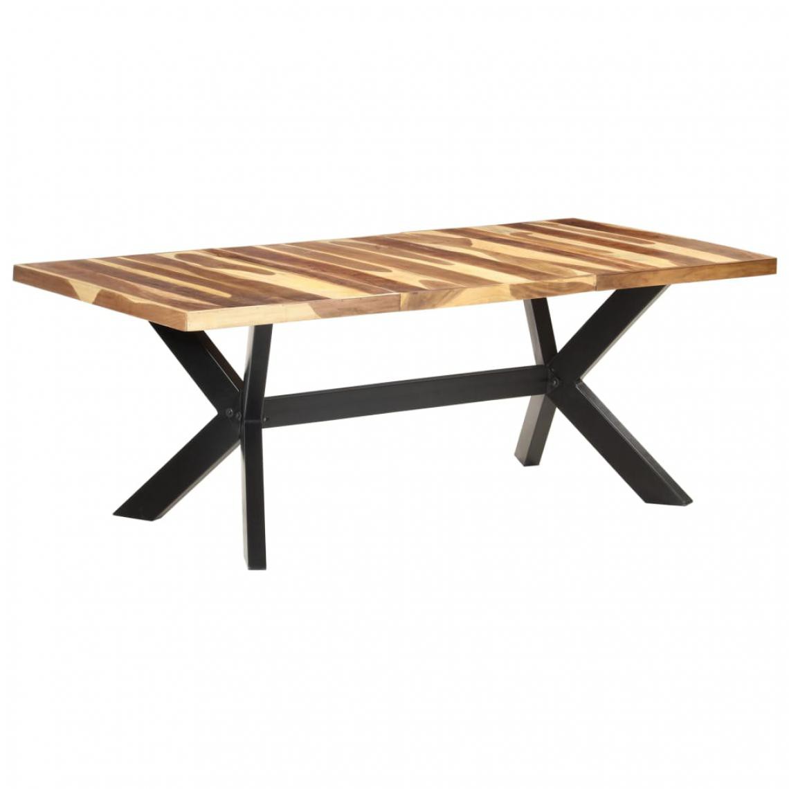 Vidaxl - vidaXL Table de salle à manger 200x100x75 cm Bois solide - Tables à manger