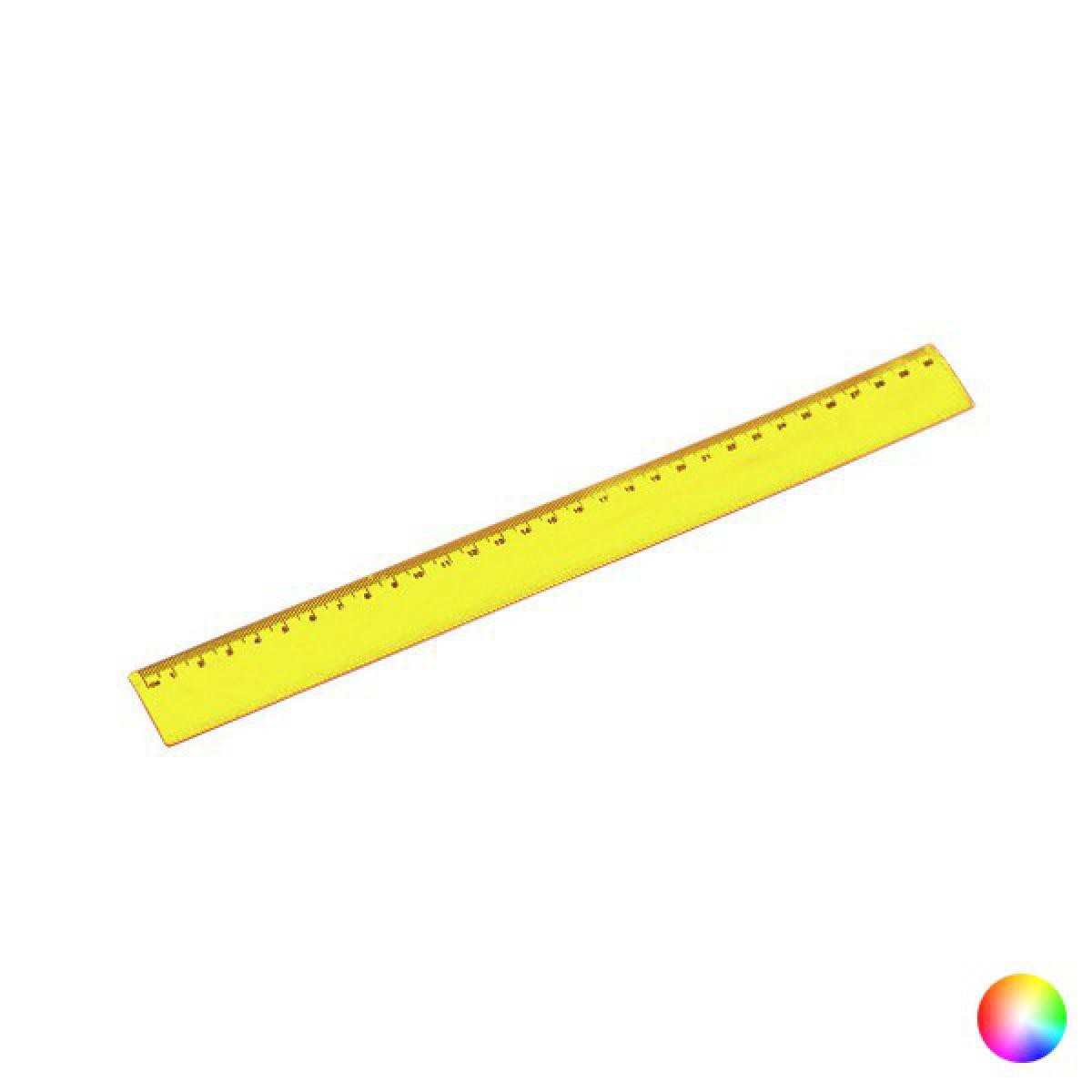 Totalcadeau - Règle flexible 30 cm en plastique - Founiture de bureau Pas cher - Objets déco