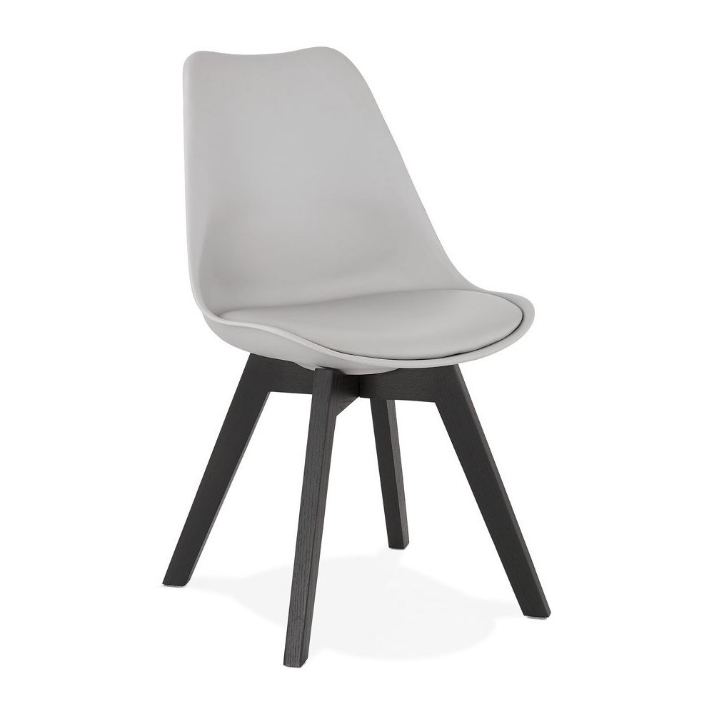 Alterego - Chaise design 'TAPAS' grise - Chaises