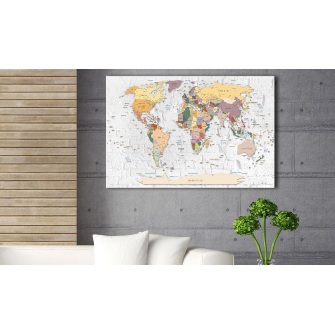 Artgeist - Tableau - Walls of the World .Taille : 60x40 - Tableaux, peintures