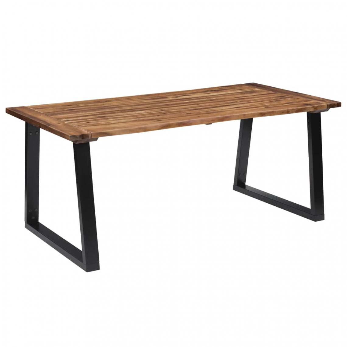 Icaverne - Magnifique Tables serie Panama Table de salle à manger Bois d'acacia massif 180x90 cm - Tables à manger