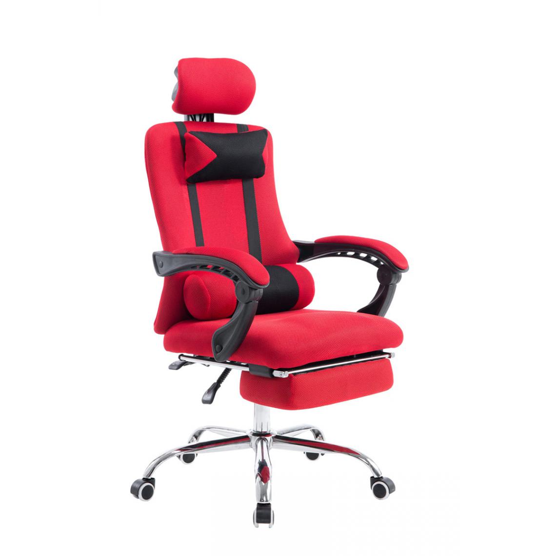 Icaverne - Joli Chaise de bureau selection Dublin couleur rouge - Chaises