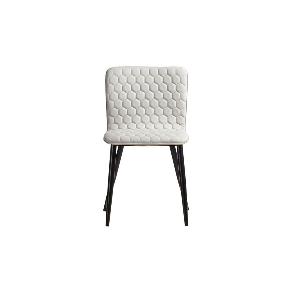 Chloe Design - Chaise design SAGEV - blanc - Lot par 4 - Chaises