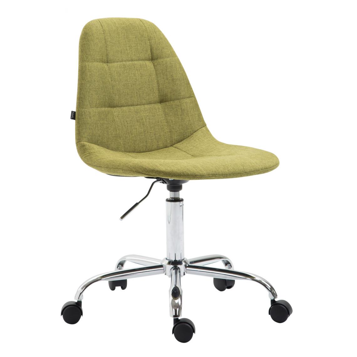 Icaverne - Splendide Chaise de bureau tissu selection Sucre couleur vert - Chaises