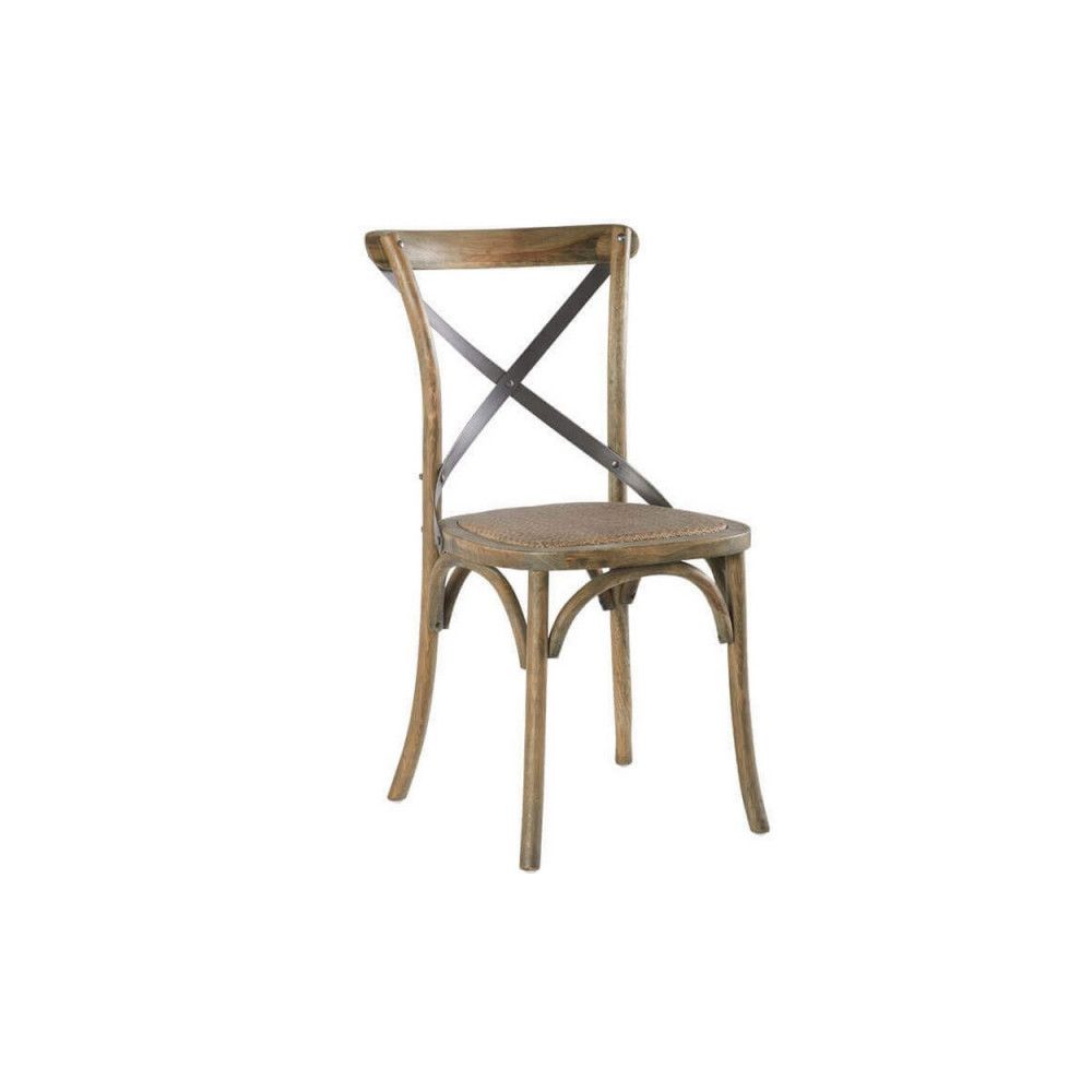 Mathi Design - BISTROT - Chaise de table chene - Chaises