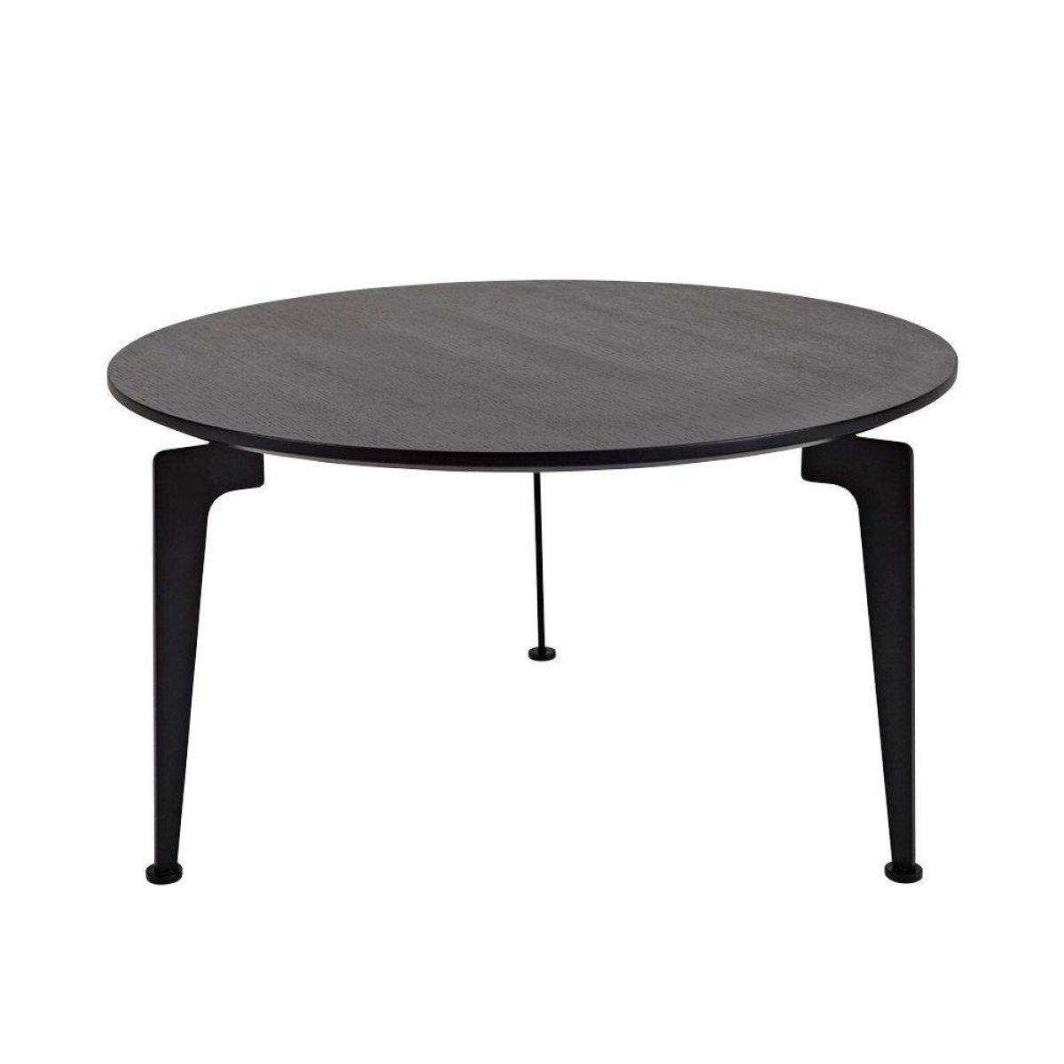 Inside 75 - INNOVATION LIVING Table basse design scandinave LASER taille L noire - Tables à manger