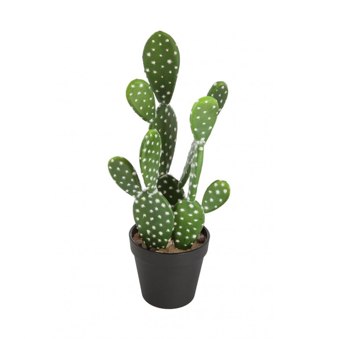 Atmosphera, Createur D'Interieur - Atmosphera - Plante artificielle Cactus en pot H 42 cm - Plantes et fleurs artificielles