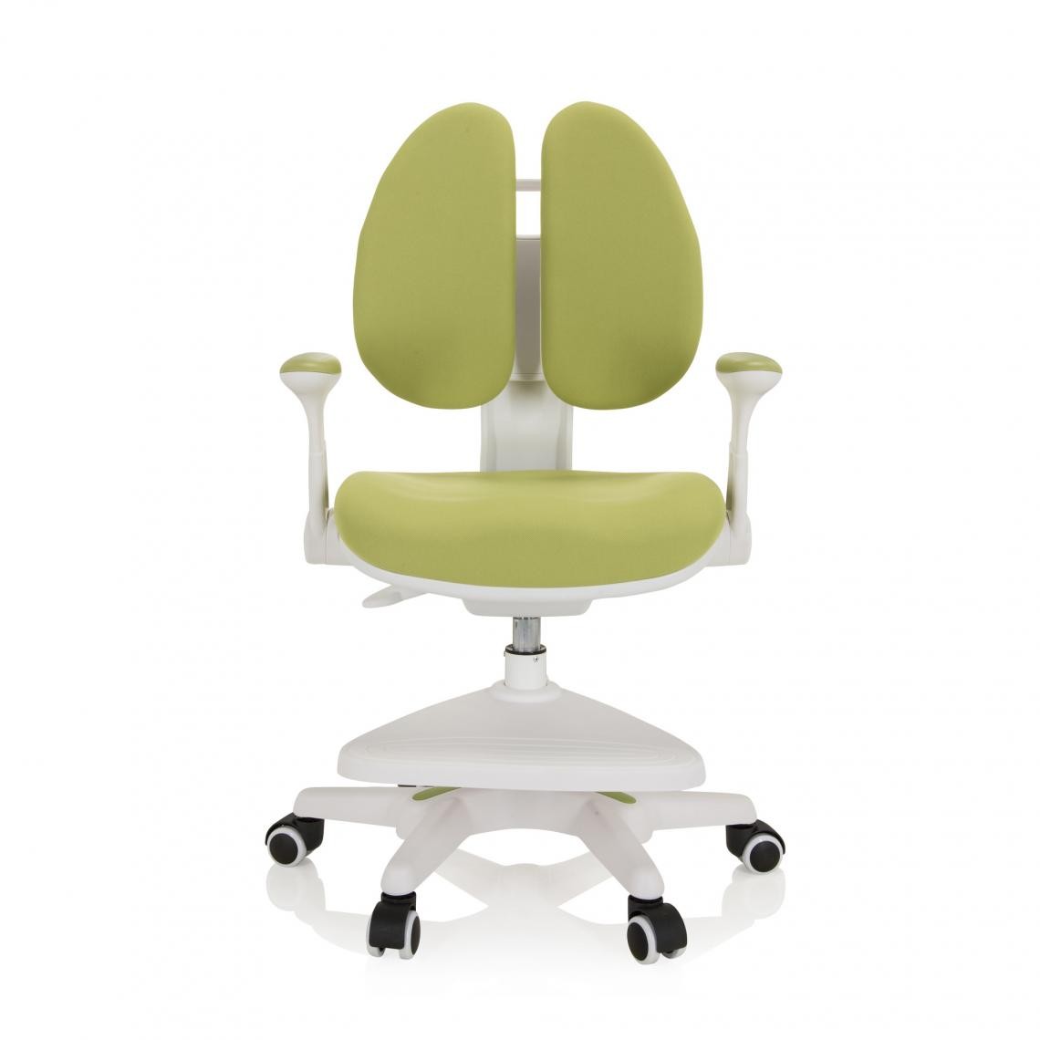 Hjh Office - Chaise de bureau pour enfant KID WING Tissu vert hjh OFFICE - Chaises