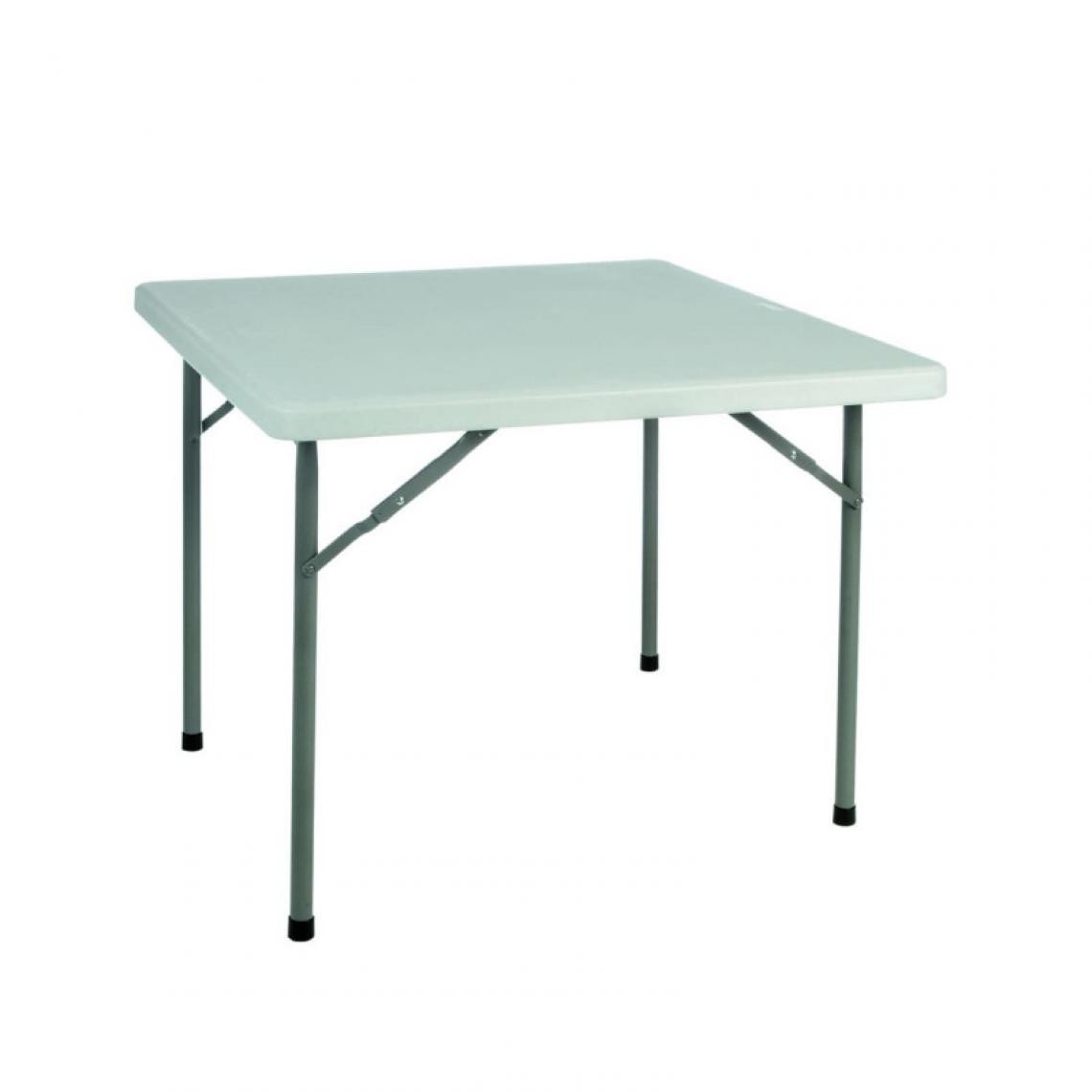 Resol - Table Yago 88x88 - RESOL - polyéthylène, acier peint - Tables à manger