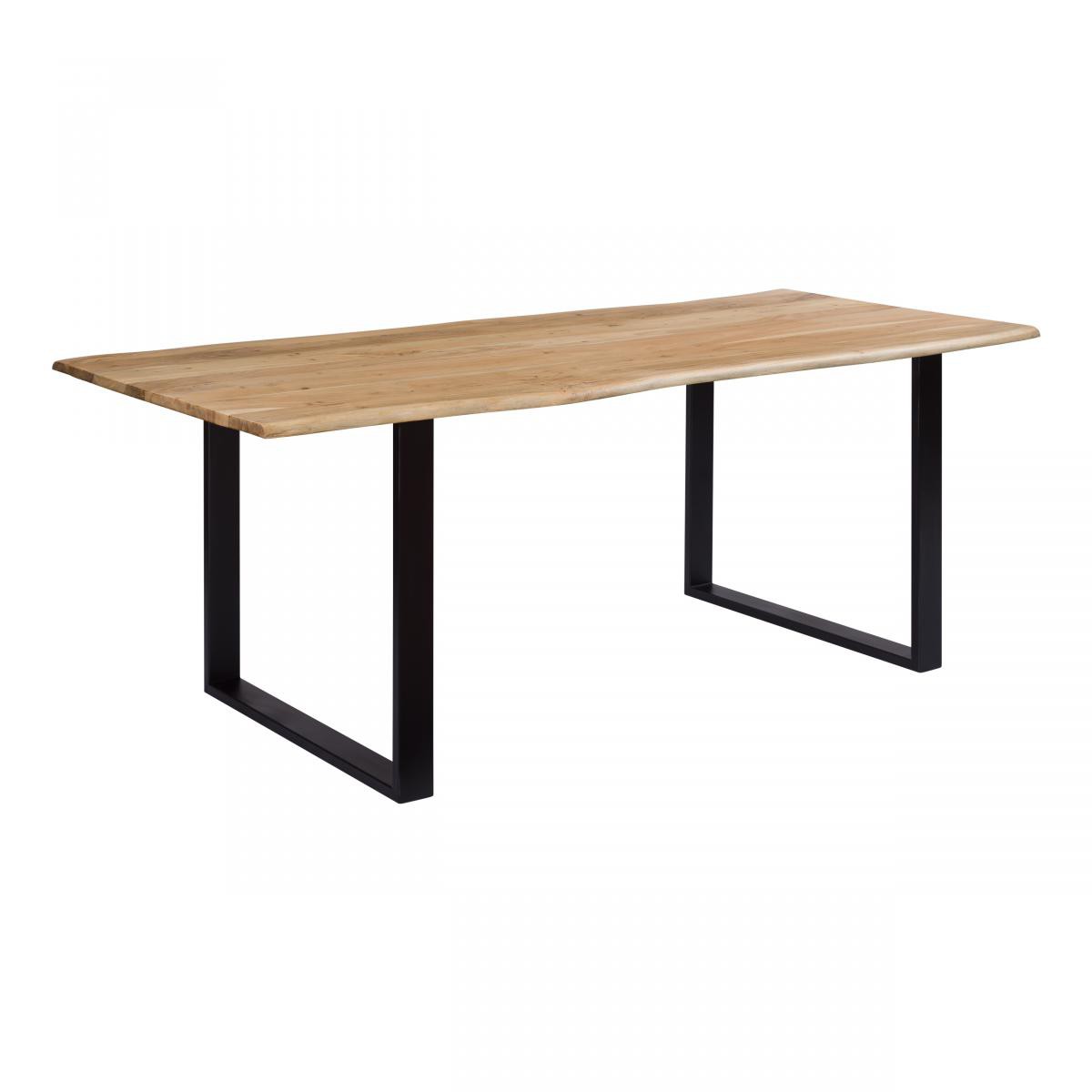 Rendez Vous Deco - Table rectangulaire Joko 200 cm en bois d'acacia - Tables à manger