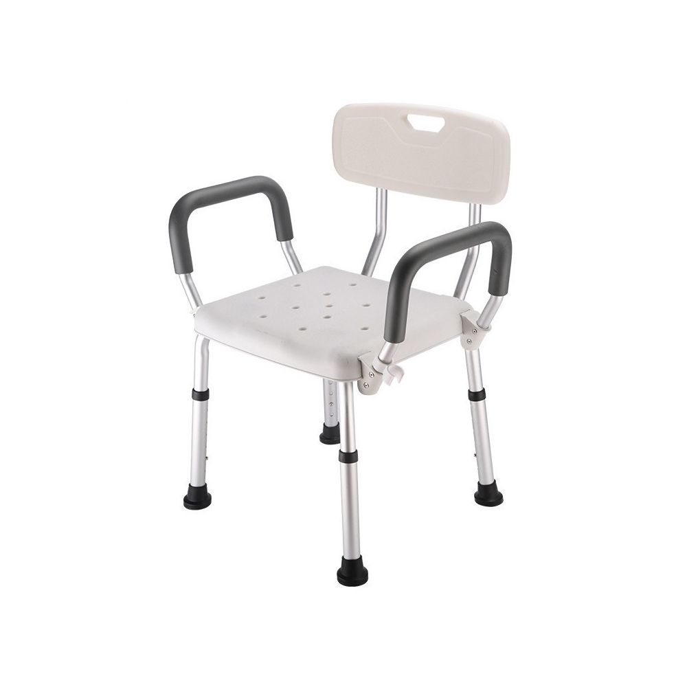 Wewoo - Chaise de bain en alliage d'aluminium avec dossier pour femme âgée / enceinte - Chaises