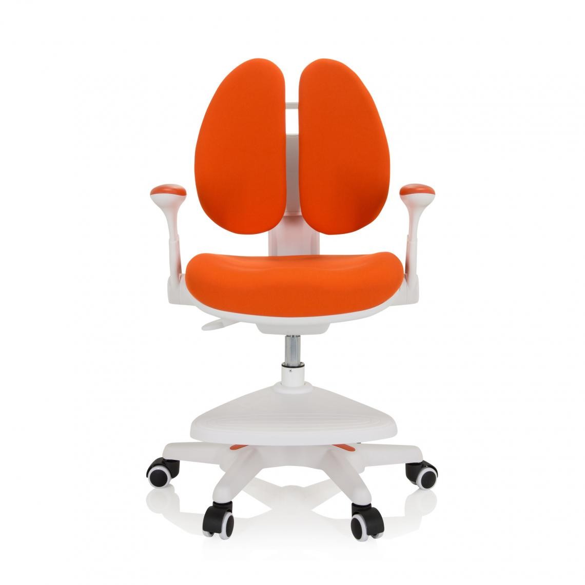 Hjh Office - Chaise de bureau pour enfant KID WING Tissu orange hjh OFFICE - Chaises