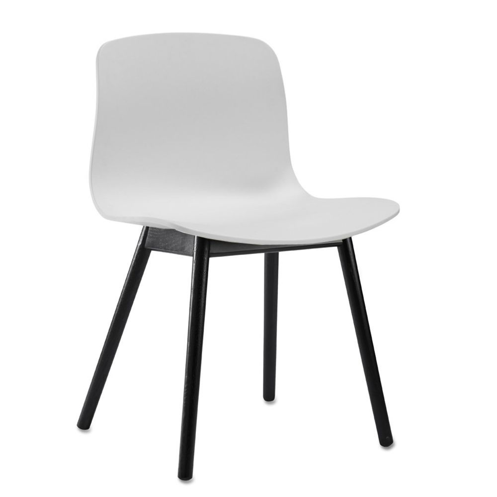 Hay - About a Chair AAC 12 - décapé noir - blanc - Chaises