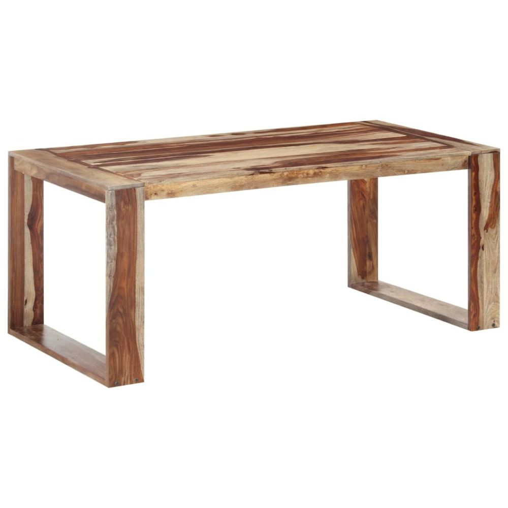 Uco - UCO Table de salle à manger 180x90x76 cm Bois solide - Tables à manger