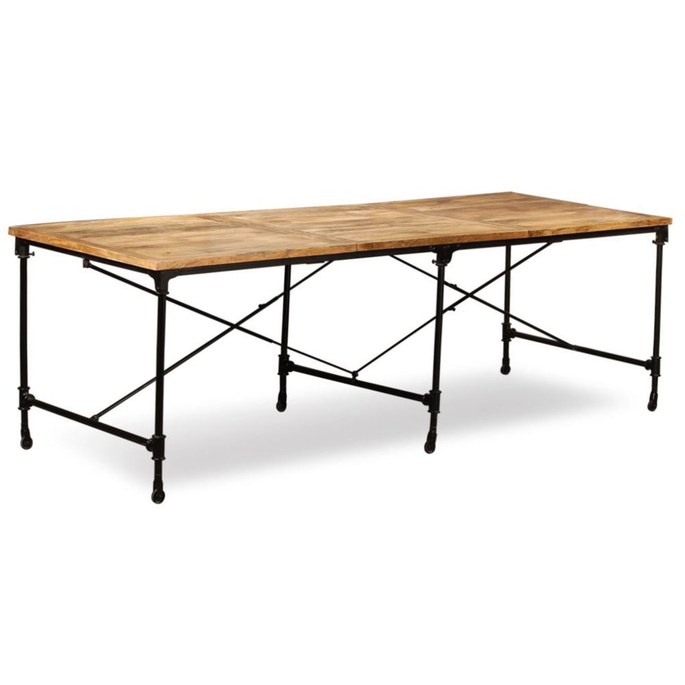 Vidaxl - vidaXL Table de salle à manger Bois de manguier massif 240 cm - Tables à manger