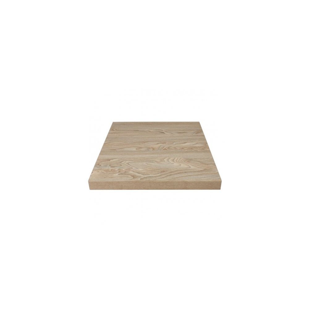 Materiel Chr Pro - Plateau de table carré 600 mm effet bois clair - Bolero - - Tables à manger