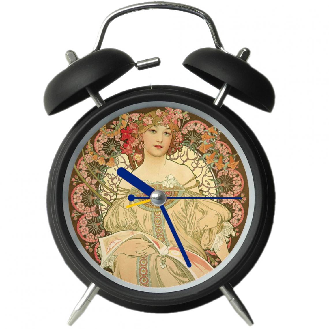 Parastone - Réveil traditionnel Rêverie d'Alfons Mucha - Horloges, pendules