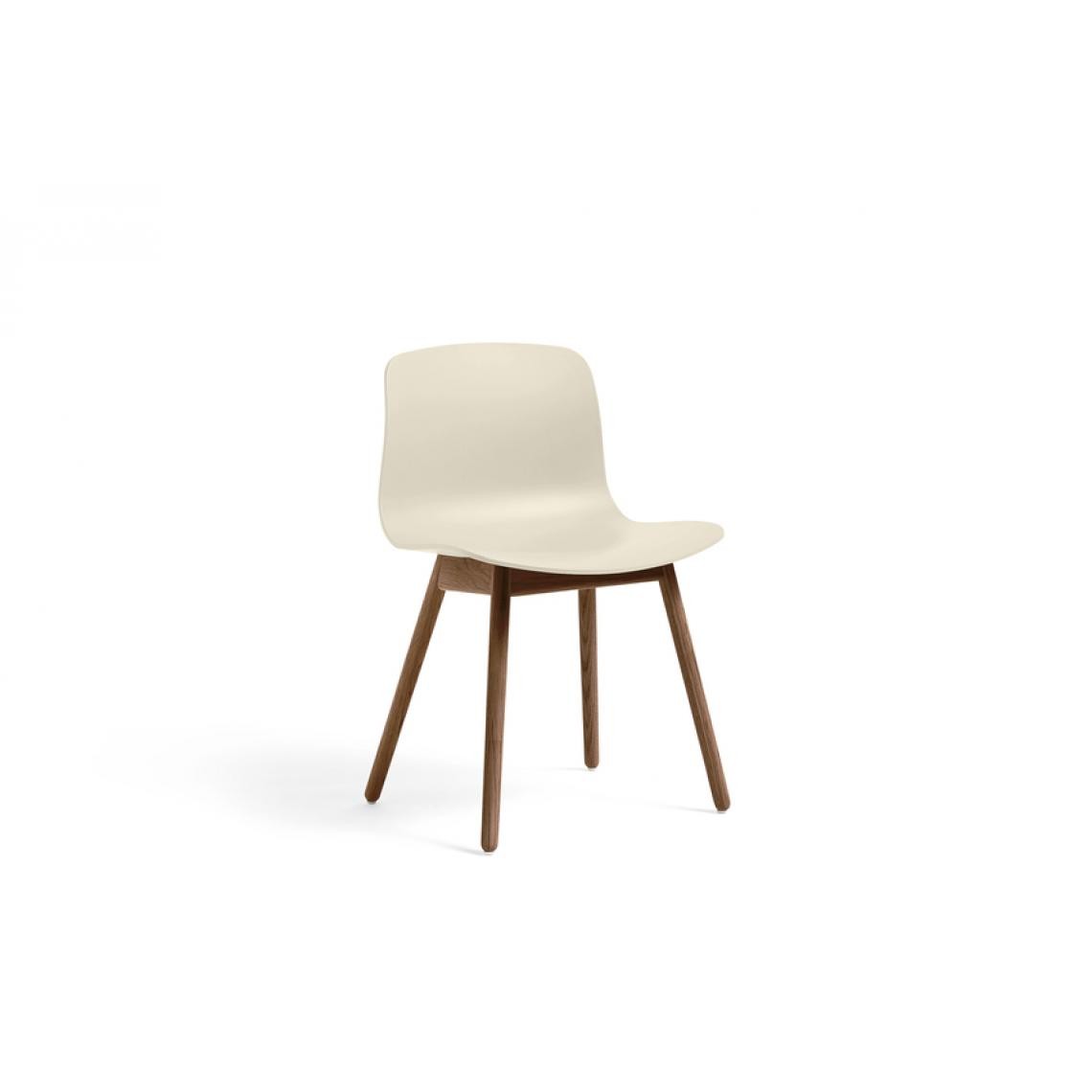 Hay - About A Chair AAC 12 ECO noyer - blanc crème - Chaises