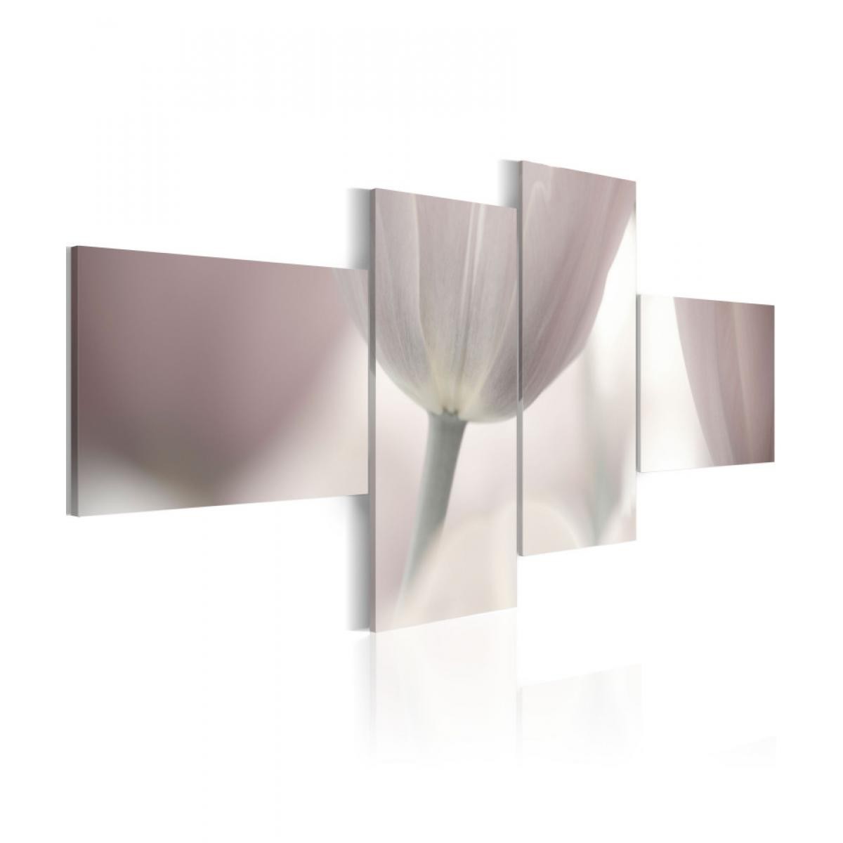 Artgeist - Tableau - Tulipe en pastels 100x45 - Tableaux, peintures