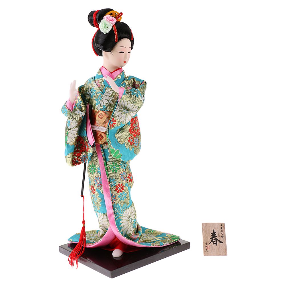 marque generique - Japonais geisha kimono poupée ornements artisanat décoration de la maison # 4 - Objets déco