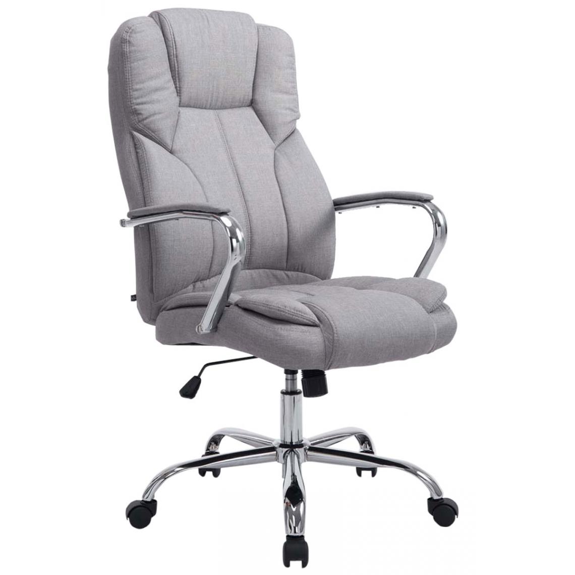 Icaverne - Admirable Chaise de bureau edition Budapest Xanthos tissu V2 couleur gris - Chaises