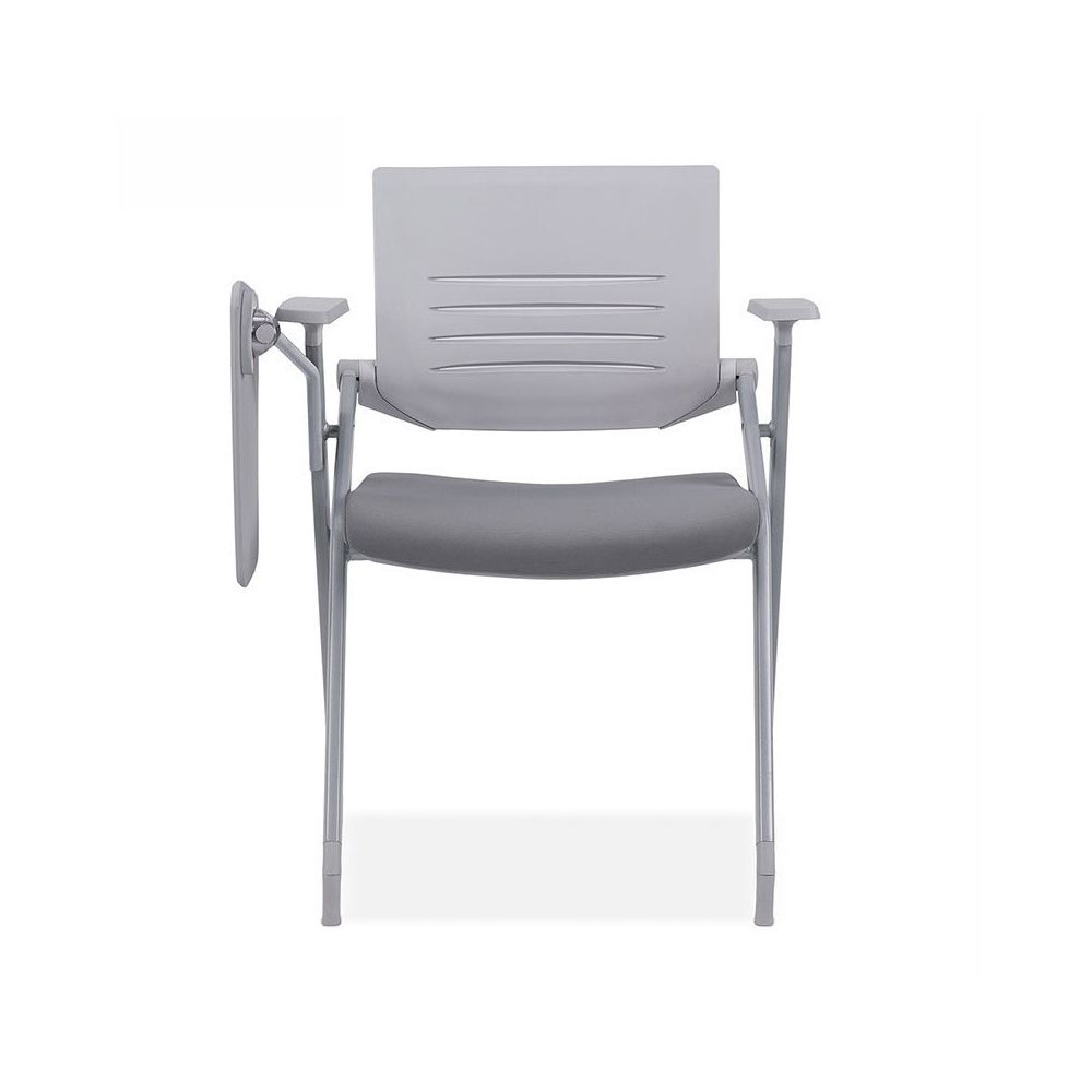 Wewoo - Chaise de conférence avec d'écriture pliante en mesh respirant129C épaisseavec tableau Gris - Chaises