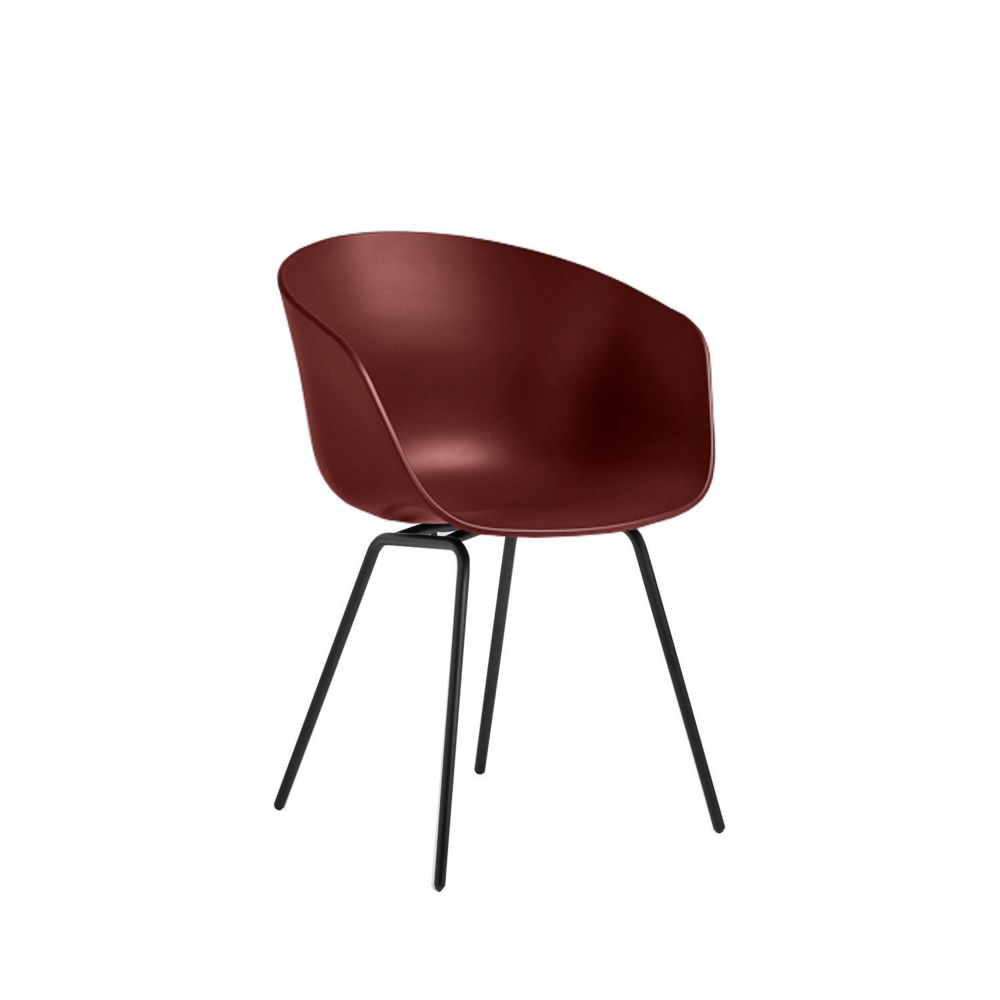 Hay - About a Chair AAC 26 - noir - couleur brique - Chaises