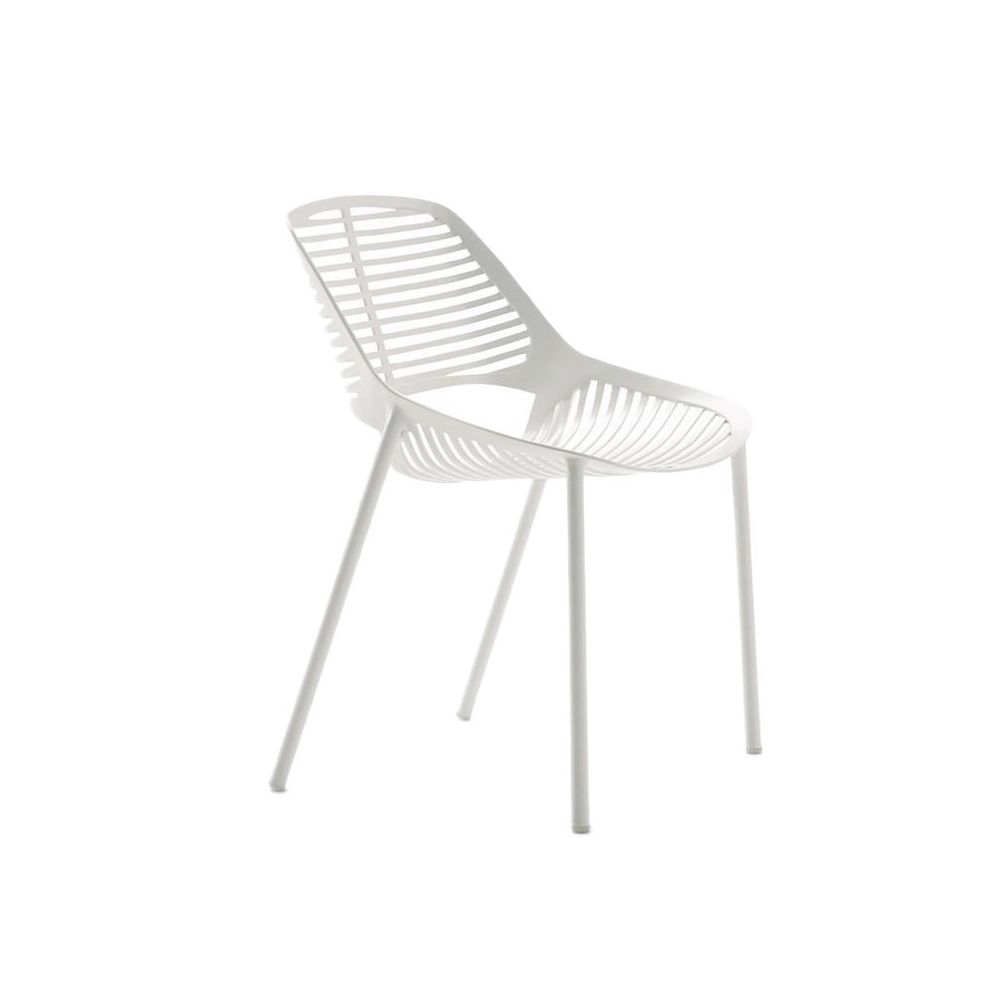 Fast - Chaise de jardin Niwa - blanc - Chaises