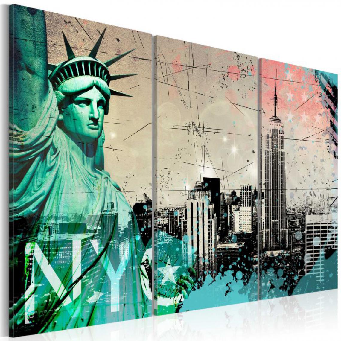 Artgeist - Tableau - NYC collage .Taille : 60x40 - Tableaux, peintures
